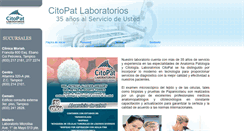Desktop Screenshot of citopatlaboratoriostampico.com